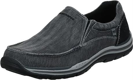 US:11, Skechers Mens Expected - Avillo Relaxed Fit Slip on Loafers