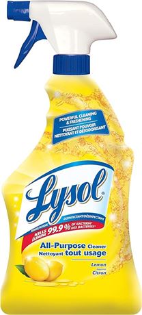 Lysol All Purpose Cleaner, Lemon, 650 millilitre (Pack of 1)
