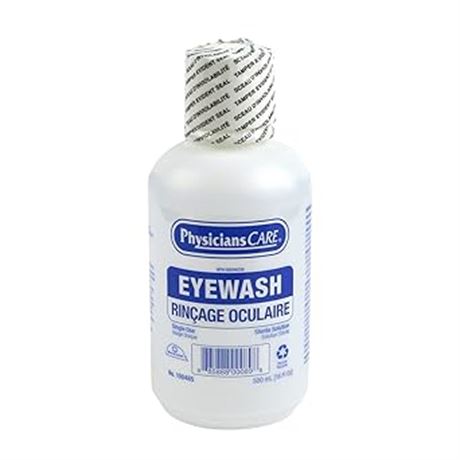 500ml First Aid Central 100485 PhysiciansCare Emergency Eye Wash Solution