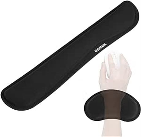 GEMEK Keyboard Wrist Rest Pad & Mouse Wrist Rest Support