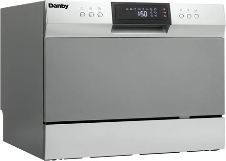 Danby DDW631SDB Portable Countertop Dishwasher with 6 place Settings