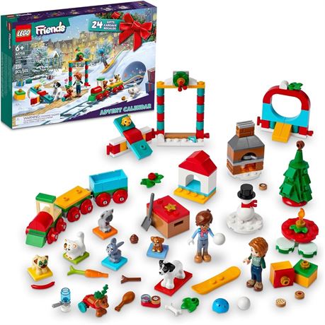 LEGO Friends Advent Calendar 41758 Christmas Holiday Countdown Playset