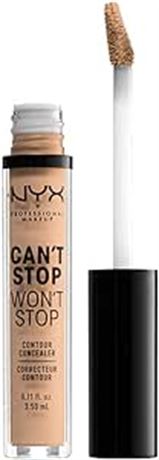 50ml NYX Professional Makeup Can't Stop Won't Stop Concealer, Natural
