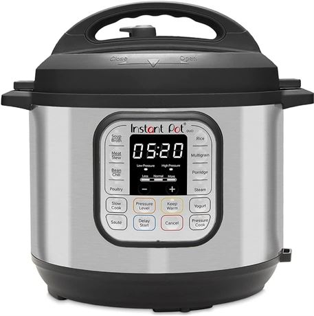Instant Pot Duo 8 Qt 7-in-1 Multi-Use Programmable Pressure Cooker, Slow Cooker