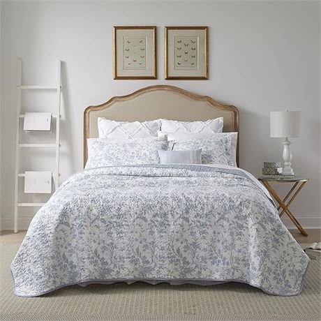 Twin, Laura Ashley Home - Amberley Collection - Quilt Set
