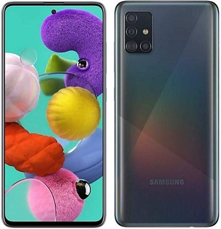Samsung Galaxy A51 (5G) 128GB Unlocked Single SIM Smartphone - Black
