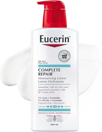 EUCERIN Complete Repair Moisturizing Lotion for Dry to Very Dry Skin, 500 mL