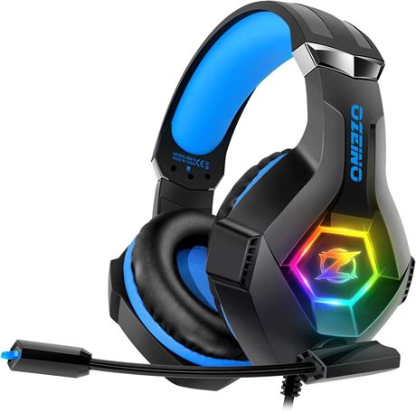Ozeino Gaming Headset, Blue