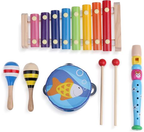 Boxiki Kids Musical Instruments Set | Musical Toys for Toddlers