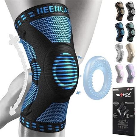 XL NEENCA Knee Brace for Knee Pain Relief Medical Knee Support with Patella Pad