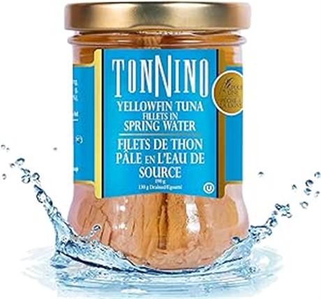 190g Tonnino Tuna Fillets in Spring Water