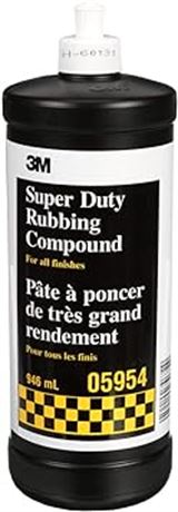 3M Super Duty Rubbing Compound, 05954, 946 ml,1 Pack