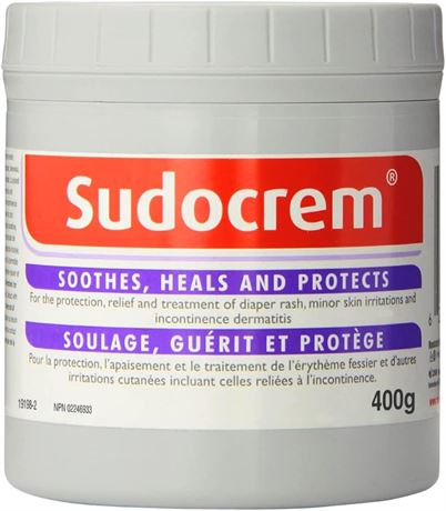 Sudocrem - Diaper Rash Cream for Baby, Soothes, Heals, and Protects