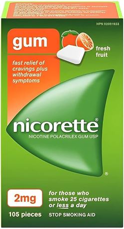 Nicorette Stop Smoking Aid Gum