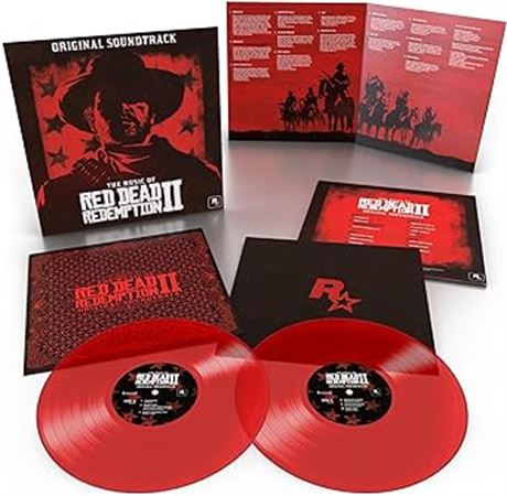 The Music Of Red Dead Redemption 2 (2x Lp - Trans Red Vinyl