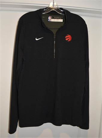 Large Tall Nike Toronto Raptors Basketball Long Sleeve Top