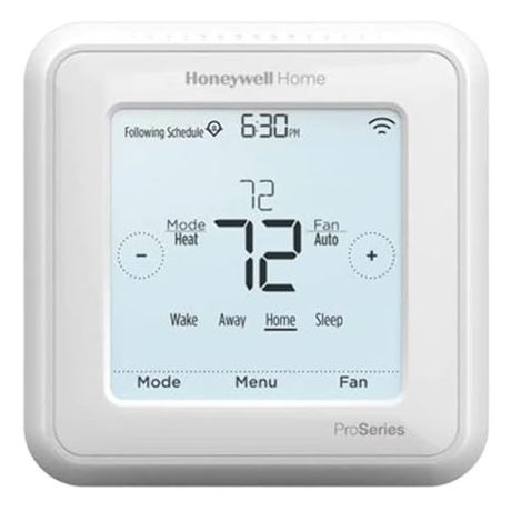 Honeywell TH6220WF2006/U Lyric T6 Pro Wi-Fi Programmable Thermostat with Stages