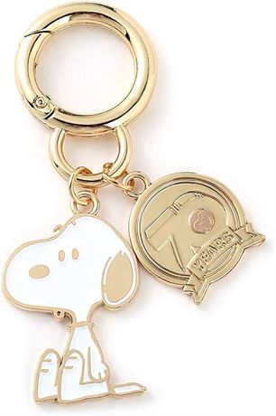 YJacuing Snoopy 70th Anniversary Collectible Metal Keychain