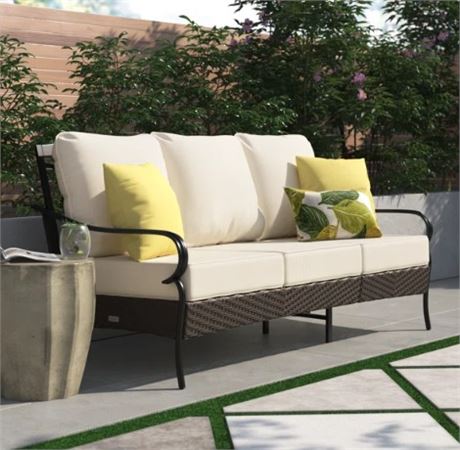 Argyri 76'' Outdoor Patio Sofa