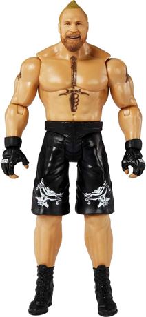 WWE Brock Lesnar Action Figure, Basic 6-inch Collectible Figure