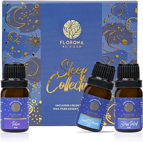 Florona Sleep Premium Quality Oil Gift Set of 3-1 fl oz