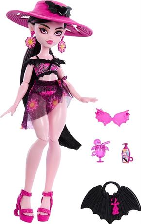 Monster High Scare-adise Island Draculaura Doll with Swimsuit