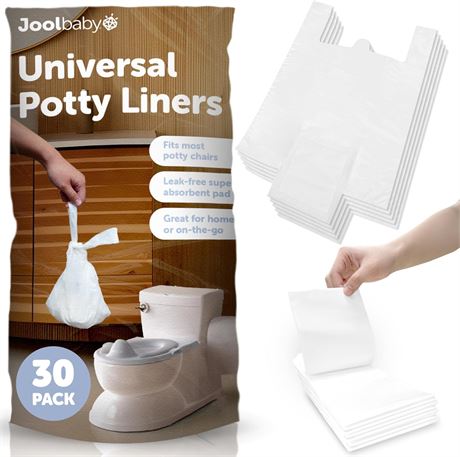 Disposable Potty Liners – Universal Fit for Potty Chairs, Super-Absorbent