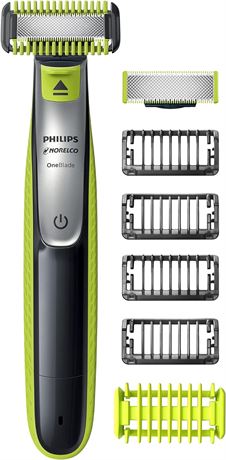Philips Norelco OneBlade Face + Body hybrid electric trimmer and shaver, QP2630/