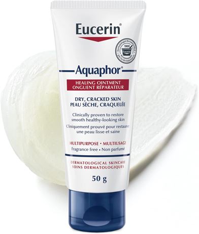EUCERIN AQUAPHOR Healing Ointment for Dry Skin and Cracked Skin, 50g