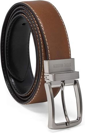 Sz38 Brown Steve Madden mens Dress Casual Every Day Leather Belt
