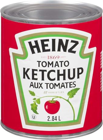 Heinz Tomato Ketchup, 2.84L (1 Tin)