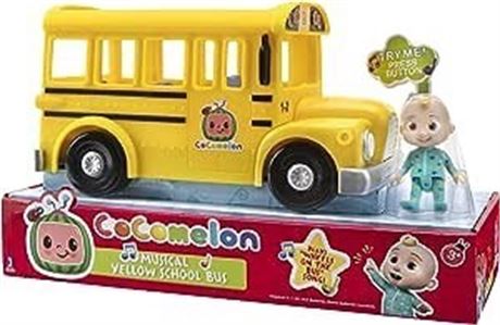 CoComelon Official Musical Yellow School Bus,  'Wheels on The Bus'