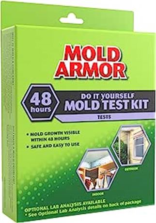 Mold Armor Do It Yourself Mold Test Kit, Test Surface Mold, Air Quality
