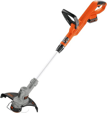 BLACK+DECKER 20V MAX 2-in-1 String Trimmer/Edger, 12-in with Automatic Line Feed