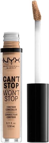 NYX Professional Makeup Can't Stop Won't Stop Concealer, Natural, 3,50 mL
