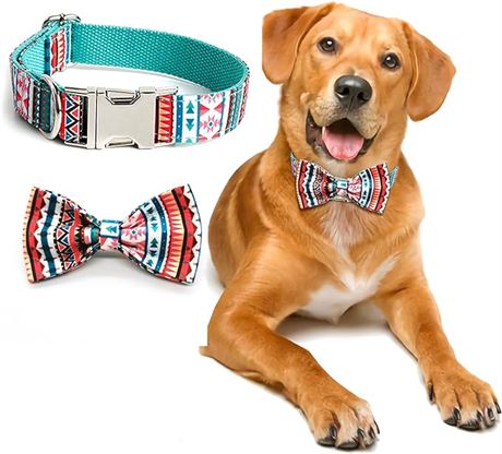 PALON Dog Collar Bowtie(Nation, M)