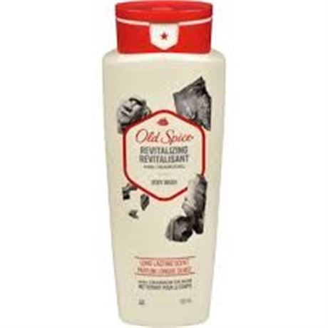 Old Spice Men's Body Wash Deep Revitalizing with Charcoal, 532mL