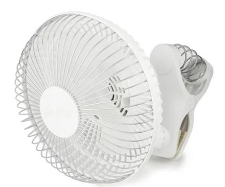 Air King 9145 6 Inch Indoor 120V Portable Clip On 2 Speed Personal Desk Fan