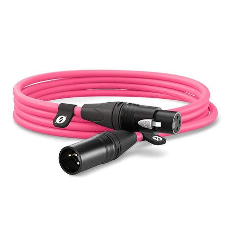 RØDE XLR-3 Premium XLR Cable (3m, Pink)