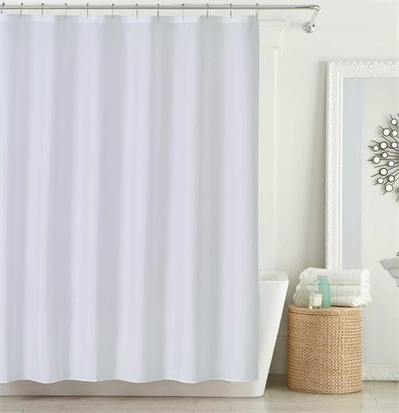 Home Beyond & HB design - Water-Repellent Durable Fabric Shower Curtain Liner