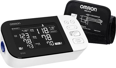 Omron Blood Pressure Monitor Series 10 Premium Upper Arm Cuff