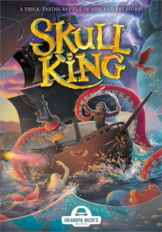 Skull King Card Game by Grandpa Beck's Games - The Ultimate Pirate Trick Taking