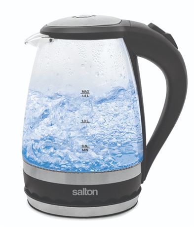 1.5L Compact Cordless Electric Glass Kettle