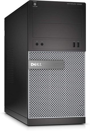 Dell 3020 Tower Core i7-4770 3.4GHz 16GB 1TB HDD DVD-RW Wi-Fi Win 10 Pro