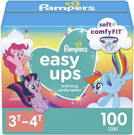 Pampers Size 5 Diapers, Potty Training Underwear for Toddlers,