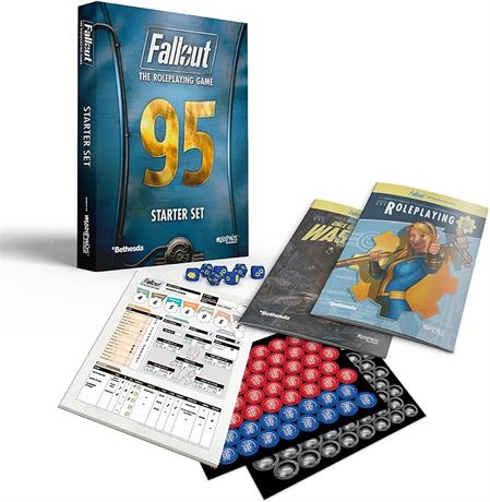 Modiphius Entertainment Fallout: The Roleplaying Game Starter Set - Tabletop