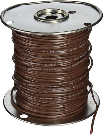 Southwire 64168845 18/3 500-Feet 3 Conductor Thermostat Wire, 18-Gauge Solid