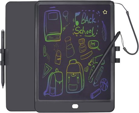 LCD Writing Tablet 10inch Doodle Board - Colorful Screen Toddler Drawing Tablet