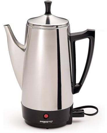 Presto 12-cup Stainless Steel Coffee Maker