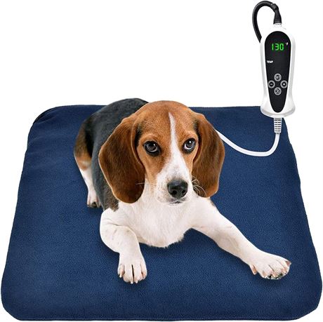 MED - RIOGOO Pet Heating Pad, Electric Heating Pad for Dogs and Cats Indoor Warm